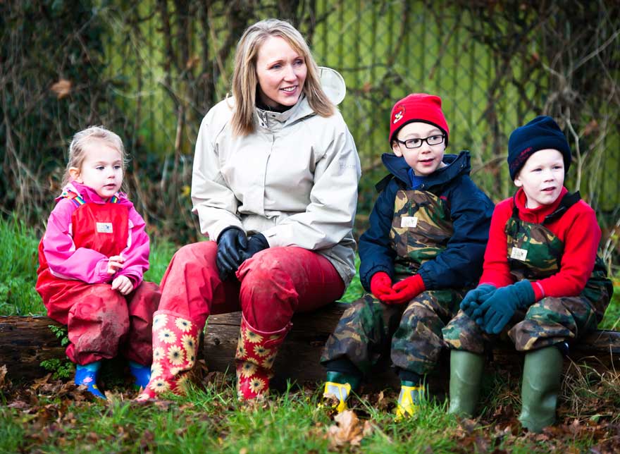 Speech and language in the garden